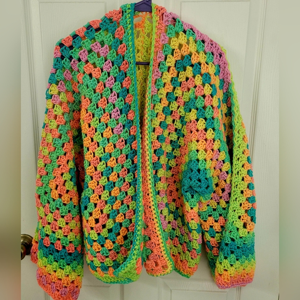 Crochet cardigan